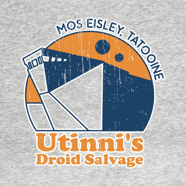 Utinni's Droid Salvage Retro Design by focodesigns